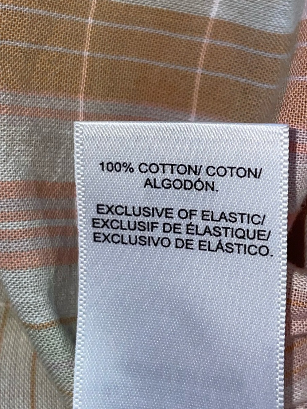 Lucky Brand Women's Plaid Babydoll Cropped Tank Top. XL - Picture 5 of 6